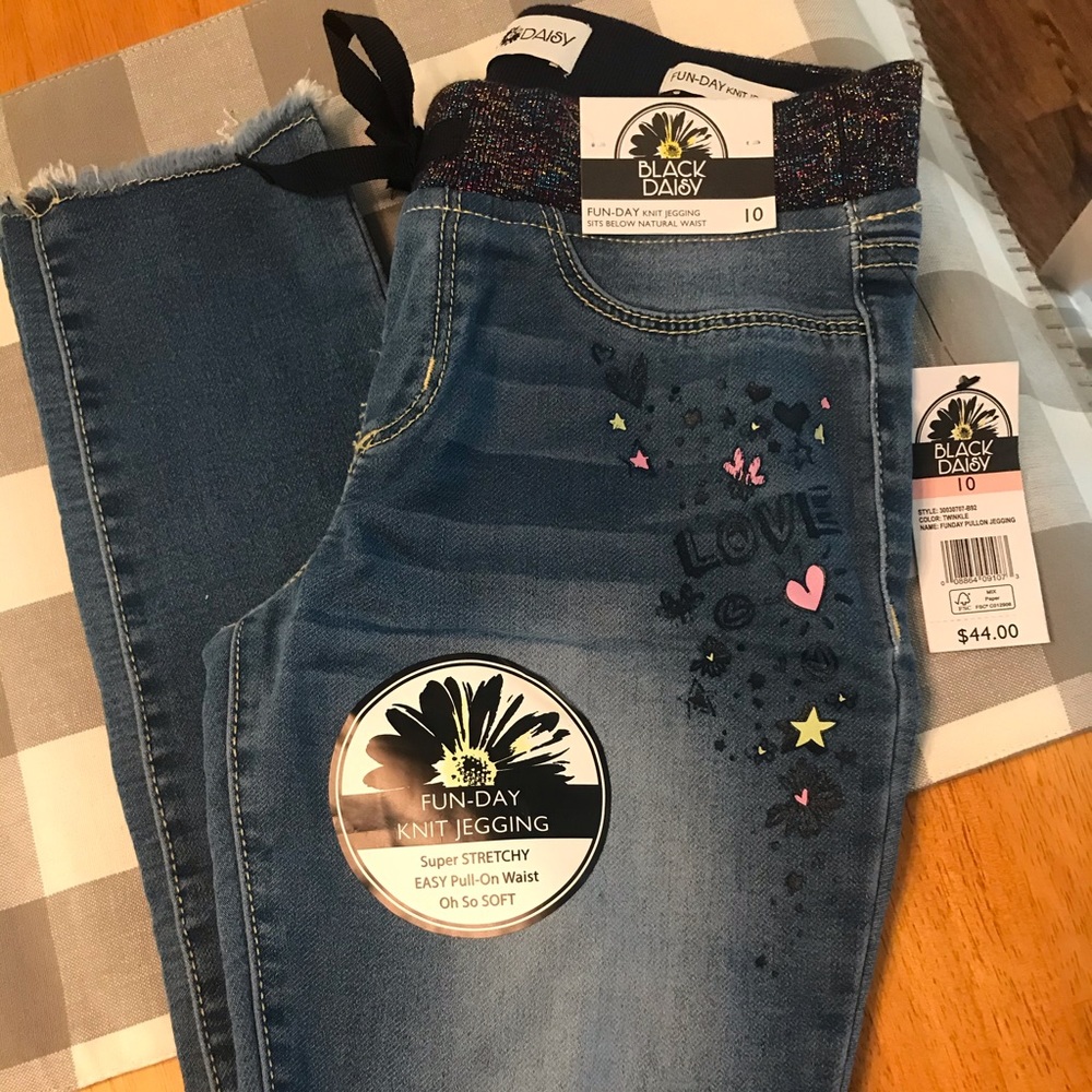 Girls stretch jeans